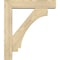 Ekena Millwork Imperial Block Rough Sawn Bracket w/ Offset Brace, Douglas Fir, 6"W x 26"D x 30"H BKT0604X26X30IMP05RDF - alternate 3